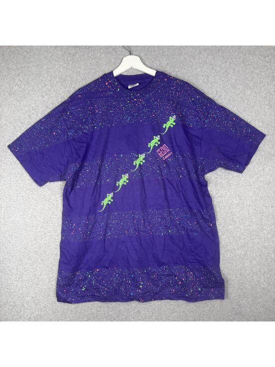 Hanes Other - Vintage Hanes Beefy T Men's Size XL Green Gecko Hawaii T-Shirt Blue